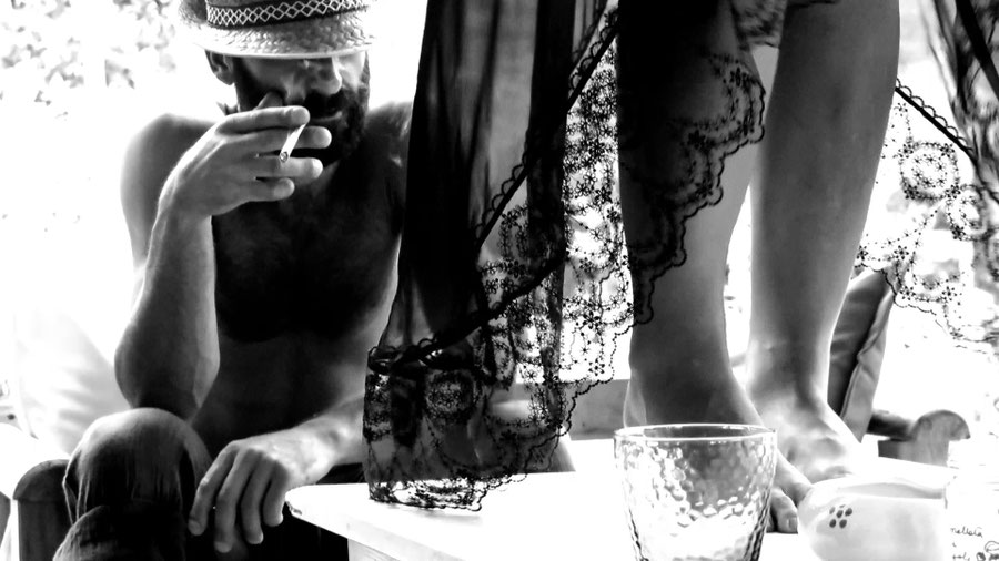 movie from erotic lingerie black & white film