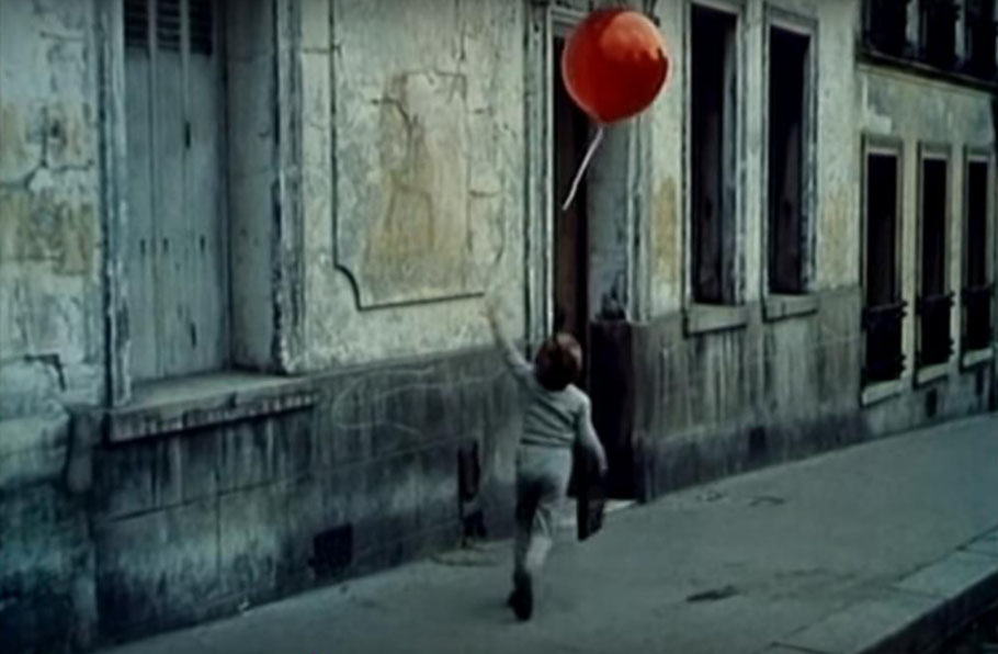 le ballon rouge; picture from the movie by Lamorisse 1956
